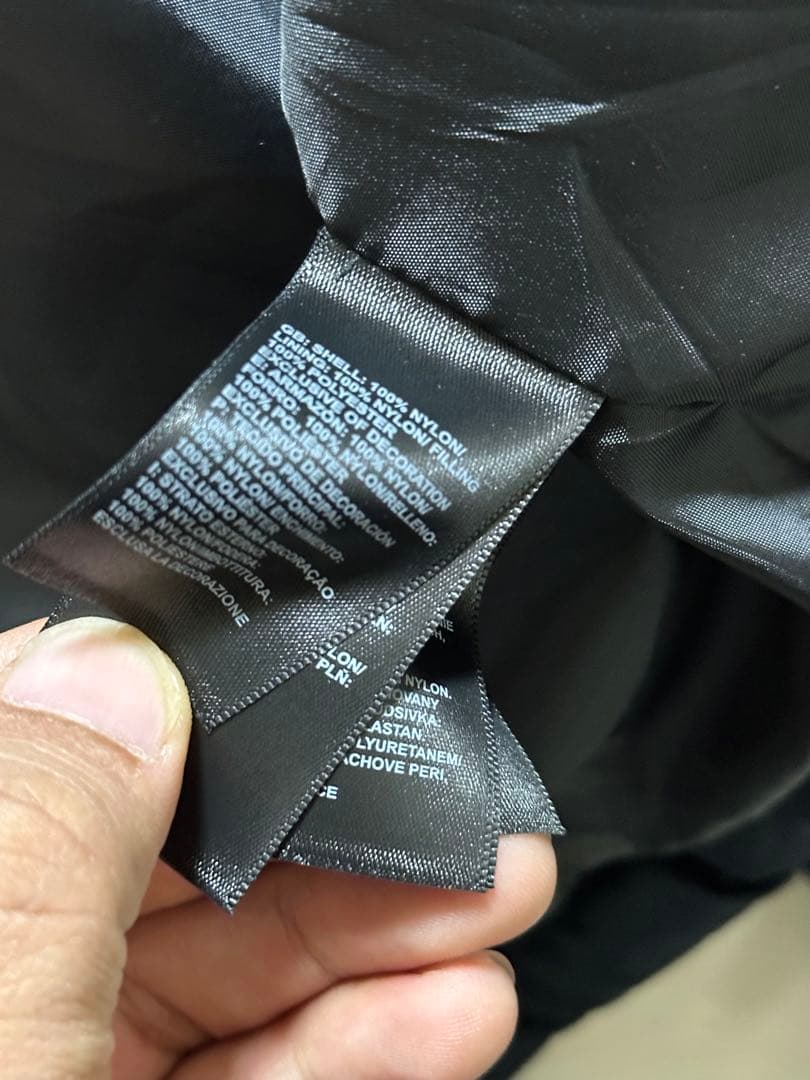 THE NORTH FACE ブラック ダウンジャケット XXL