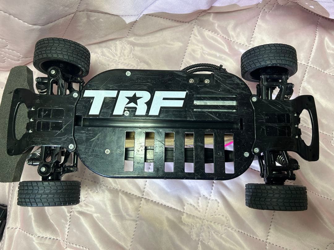 タミヤTT01ファイスペセトTRE01受信機とESCが一体型バッテリー充電器付き