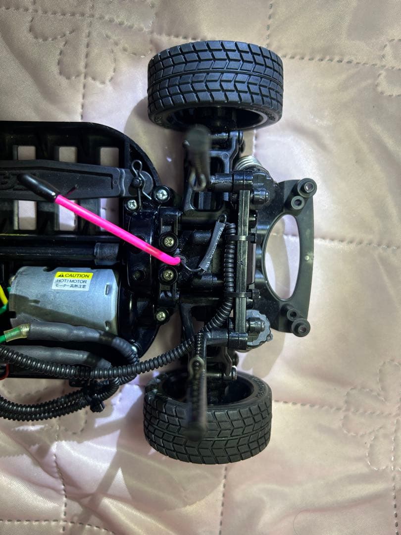 タミヤTT01ファイスペセトTRE01受信機とESCが一体型バッテリー充電器付き