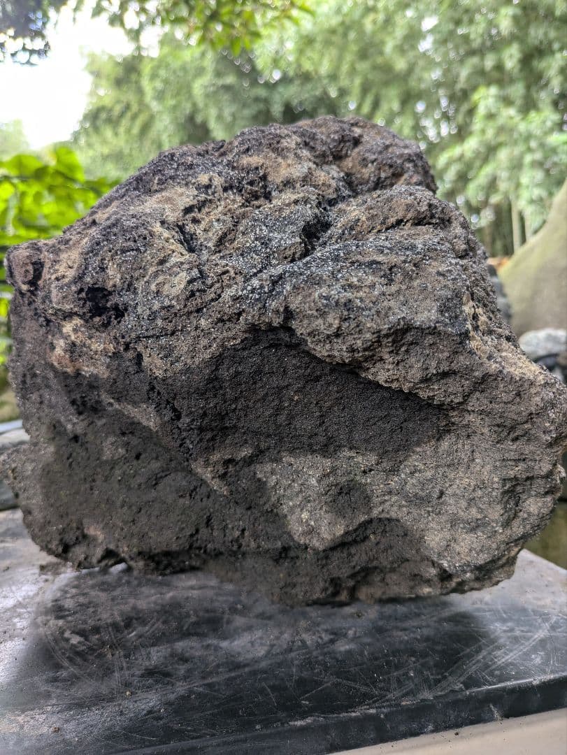 熔岩石仏、不動明王、熔岩不動明王、倉田辰彦作