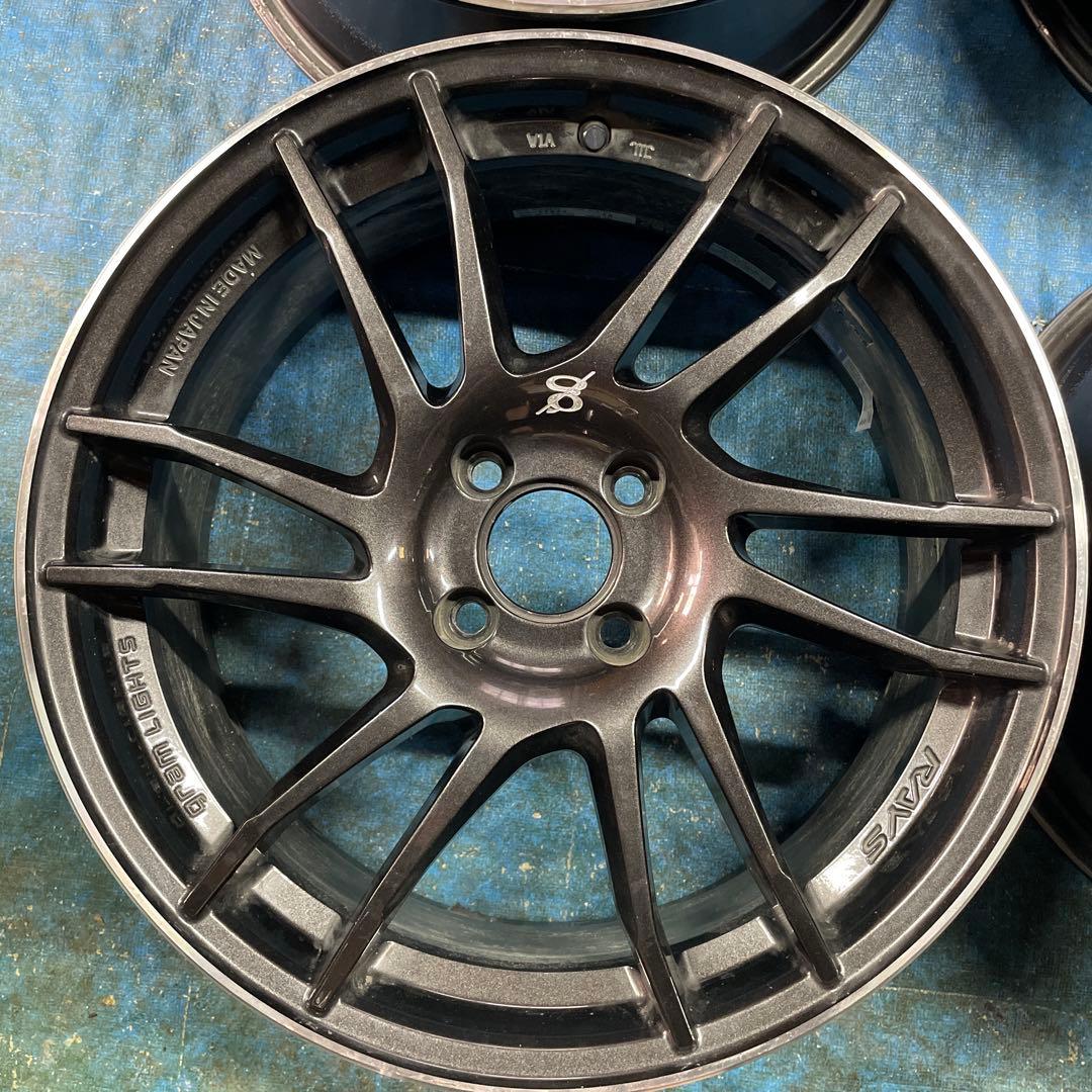 17インチ ホイールのみ　4本　RAYS レイズ　4穴