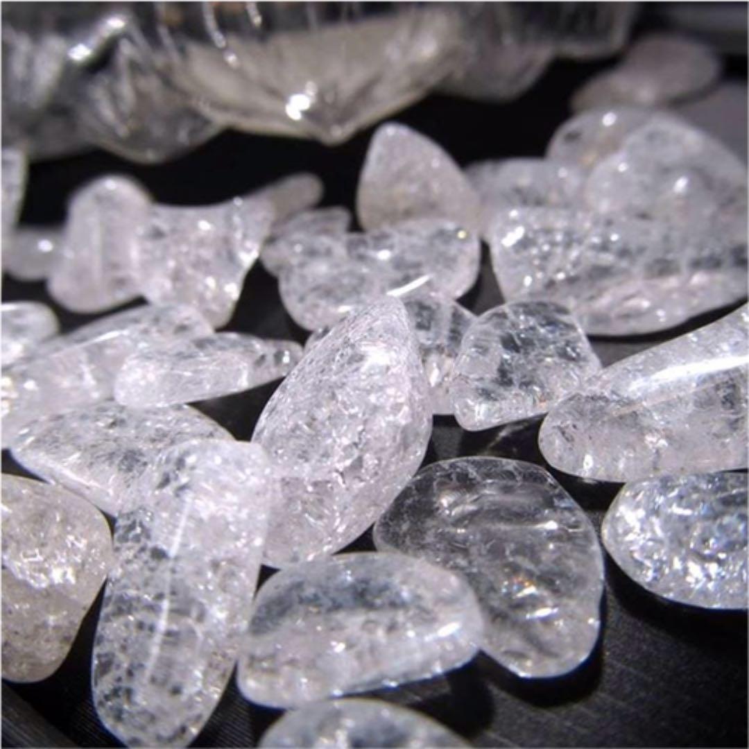 500★限定ご奉仕★幸運を呼び込む☆【クラックレインボー爆裂水晶さざれ】❤️