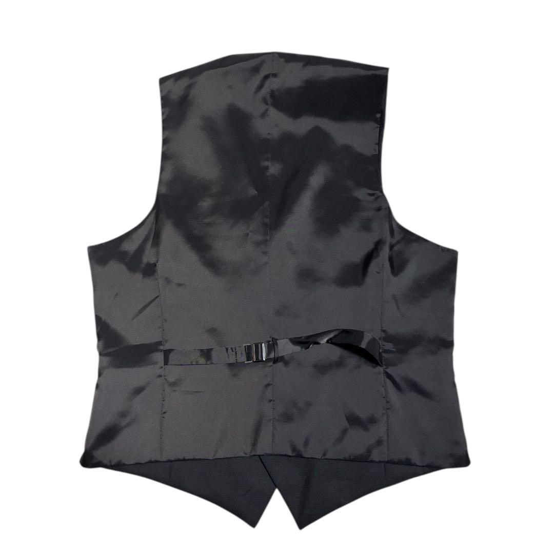 ORIHICA 3ピース リバーシブルベスト スーツ ネイビー A6