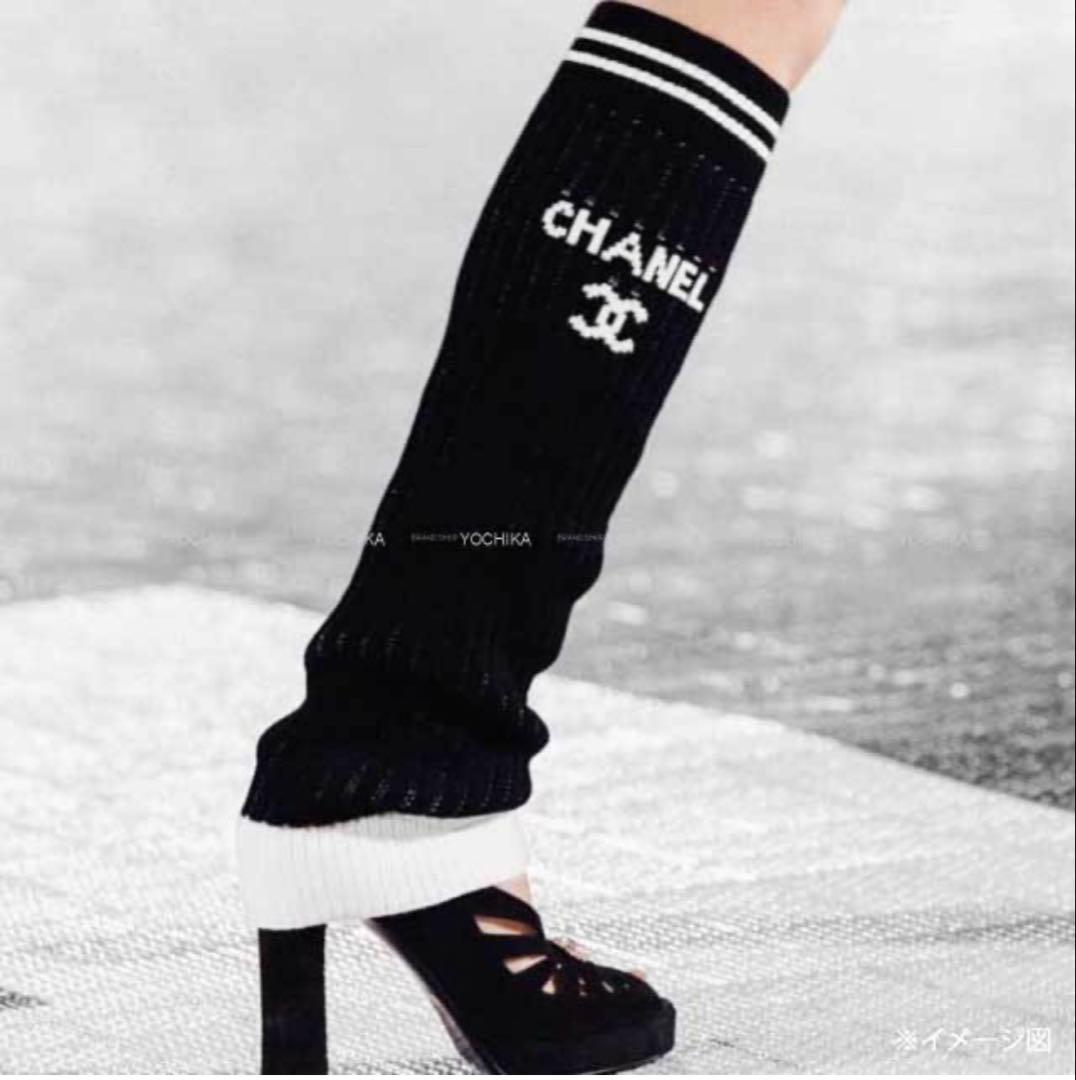 ⭐️新品⭐️CC 24C レッグウォーマー ゲートル ココマーク リブニット