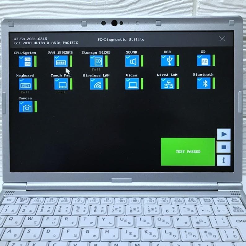 日曜日限定価格》MS Offic2024/指紋認証付 /レッツノートCF-SV1