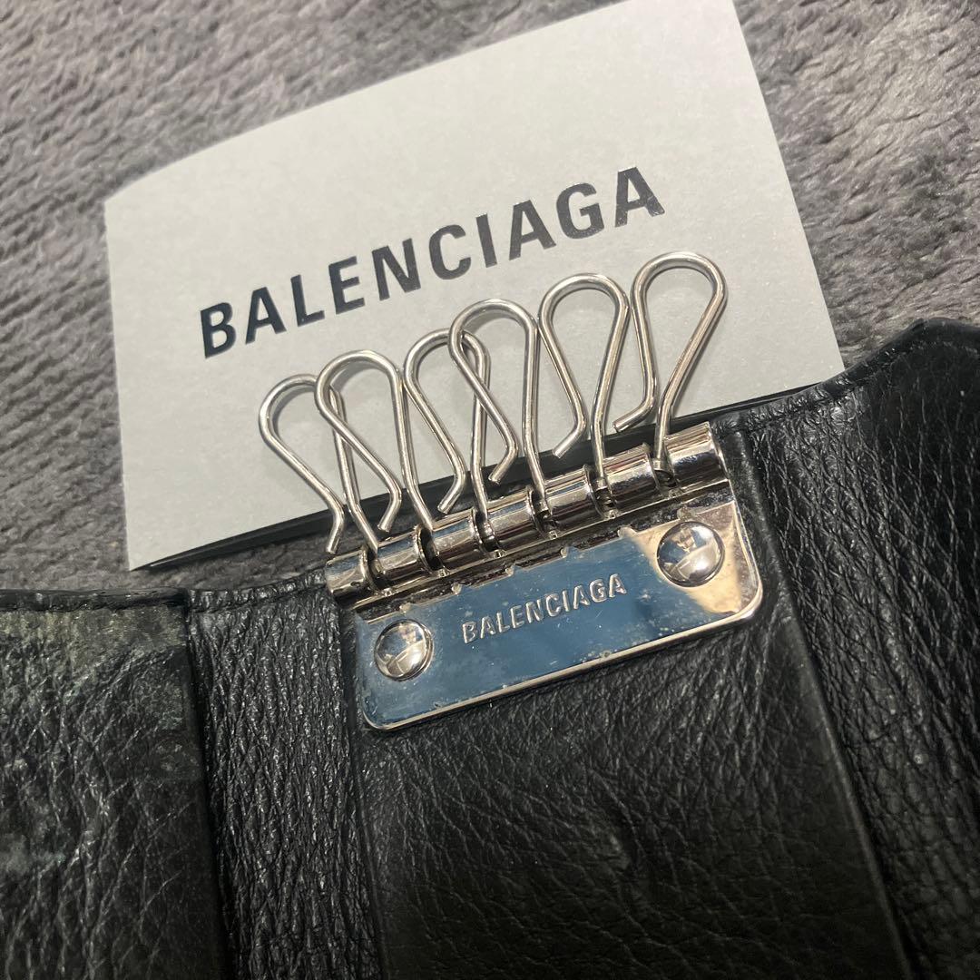 バレンシアガ　キーケース　キーリング　キーホルダー　ストラップ　財布