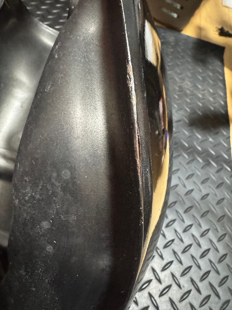 ヤマハTW用　ガソリンタンク＆フロントフェンダー ブラウン　凹み無し