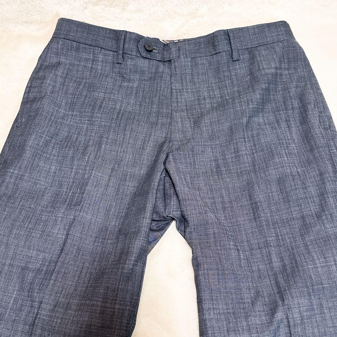 美品✨アルチザン スリーピース スーツ セットアップ L相当 グレー ボルドー