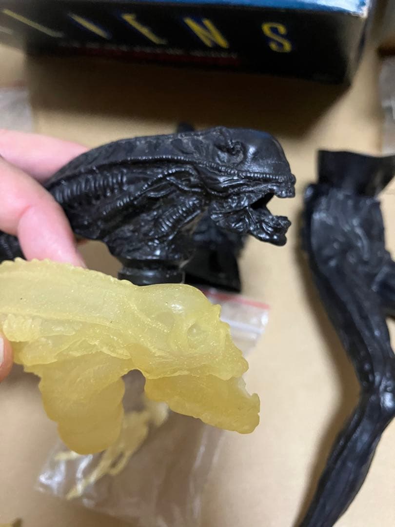 当時物　限定版　海洋堂 エイリアン2 ウォーリアー 1/9スケール　フィギュア