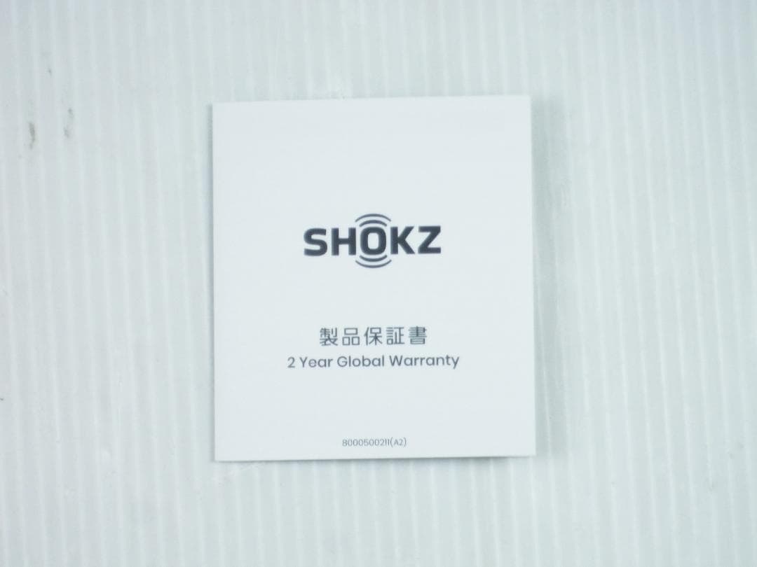 SHOKZ OpenFit Air SE オープンイヤー型イヤホン 防水