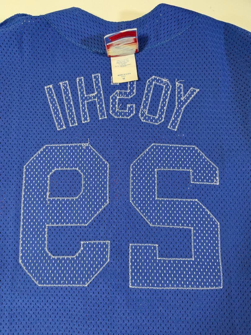 べアプ　90s USA製 マジェスティック　メッツ 吉井理人ユニフォームＭ