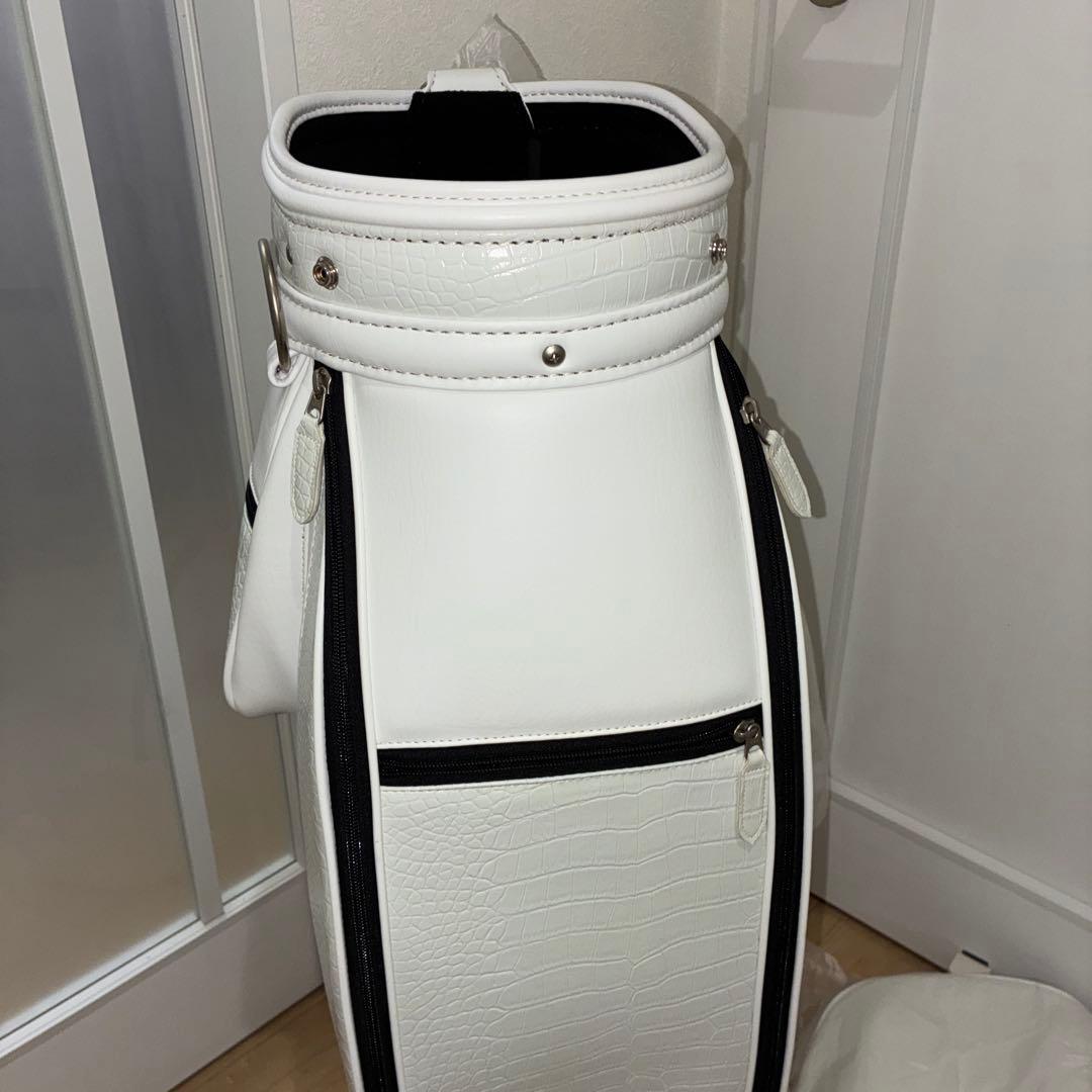 レア　キャスコ｜kasco ゴルフ キャディバッグ クロコ