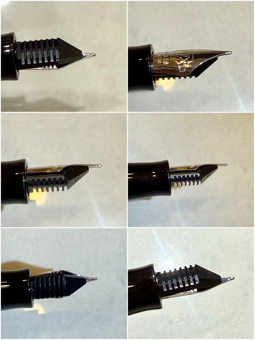 【2007年購入】Waterman チャールストンFP ラック BK CT F