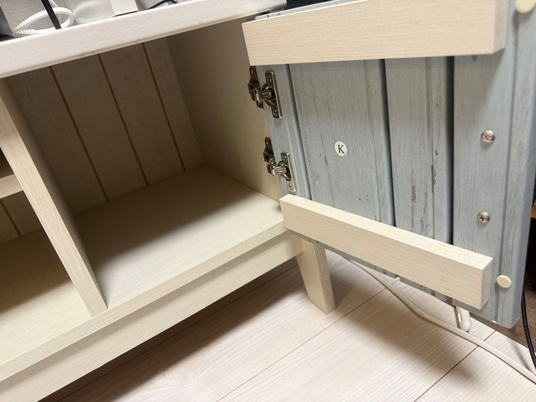 ニトリ　テレビボード　ローボード　マリーナ 4511D WW&BL