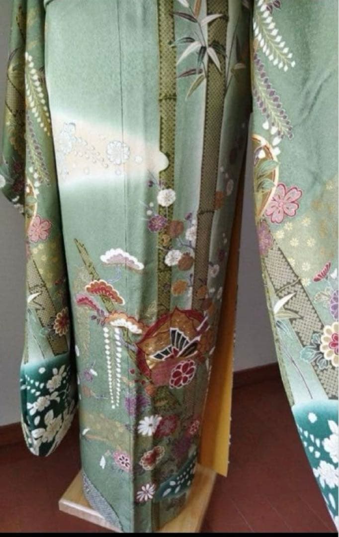 振袖☆古典柄☆6点セット 正絹フルセット　成人式