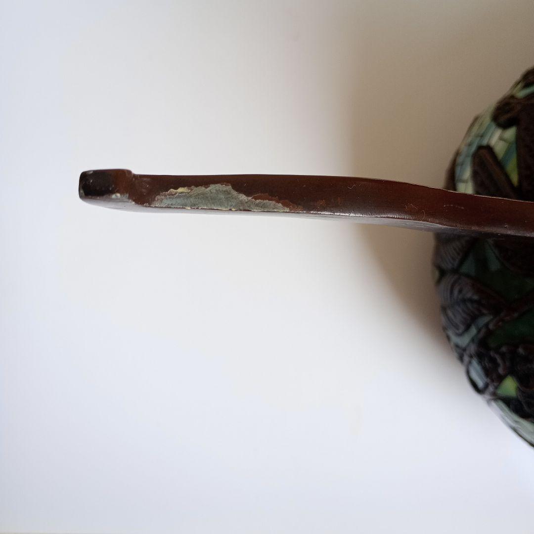 【希少の逸品】ティファニー レプリカステンドグラスランプ ドラゴンフライ