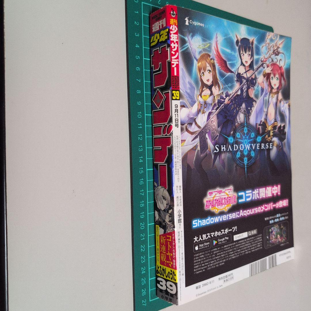 週刊少年サンデー 2019年39号