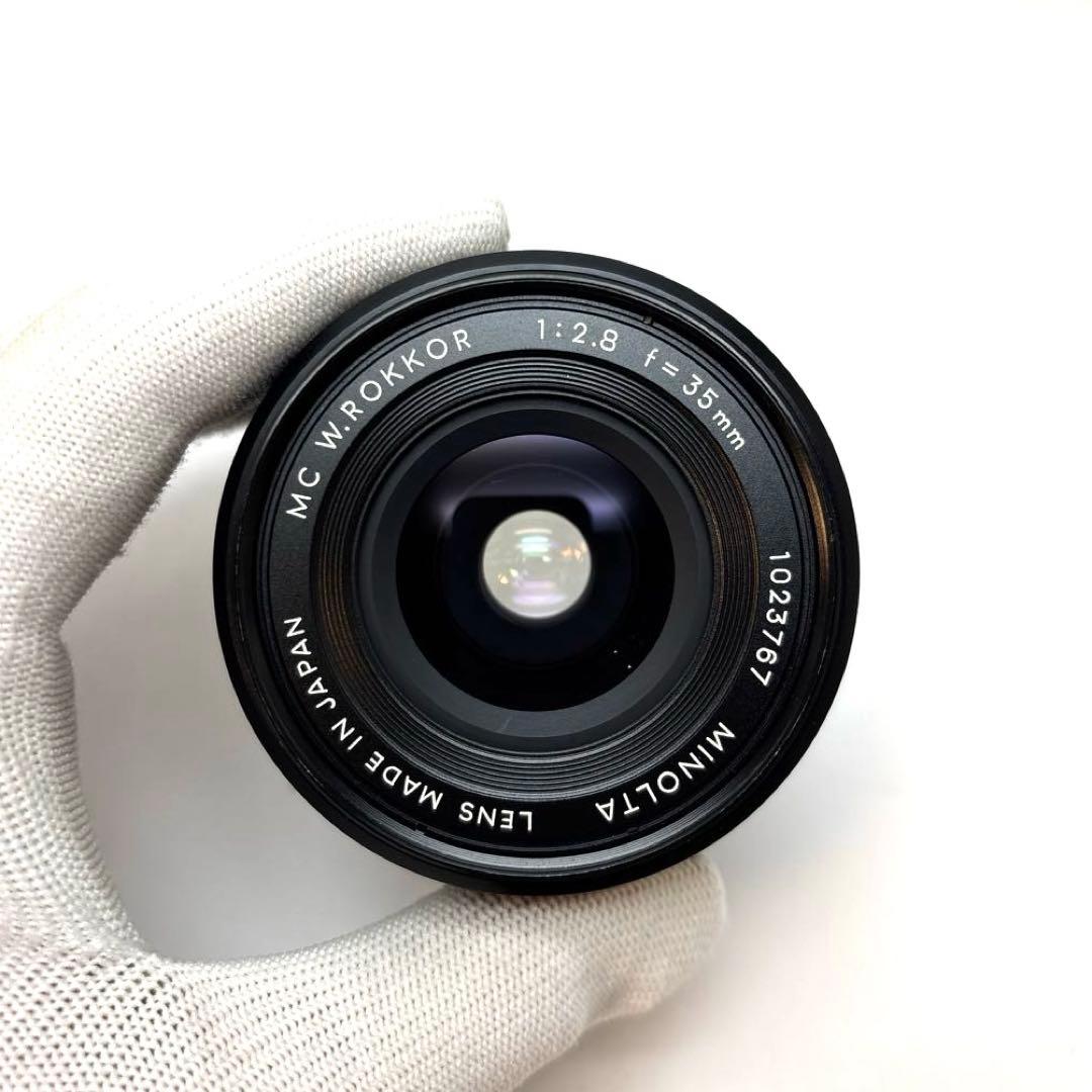 【美品】MINOLTA MC W.ROKKOR 35mm f2.8