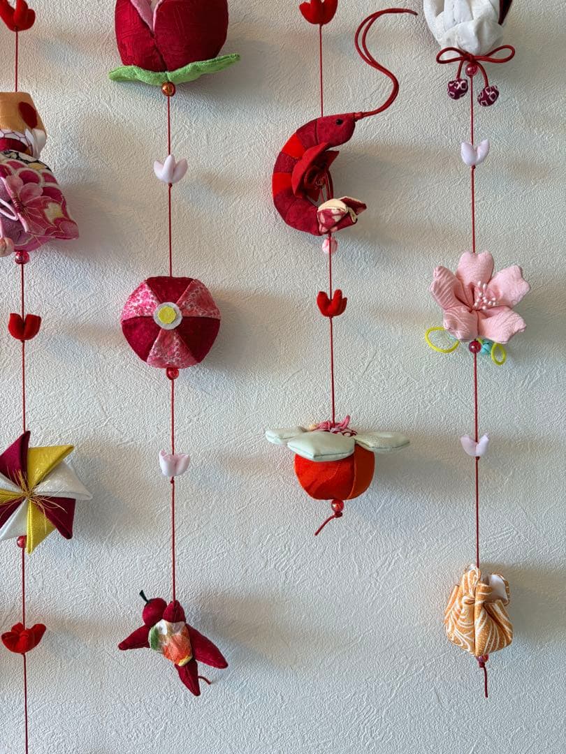 可愛いつるし雛No.191 壁掛けタイプ・ひな祭り・桃の節句・さげもんつるし飾り