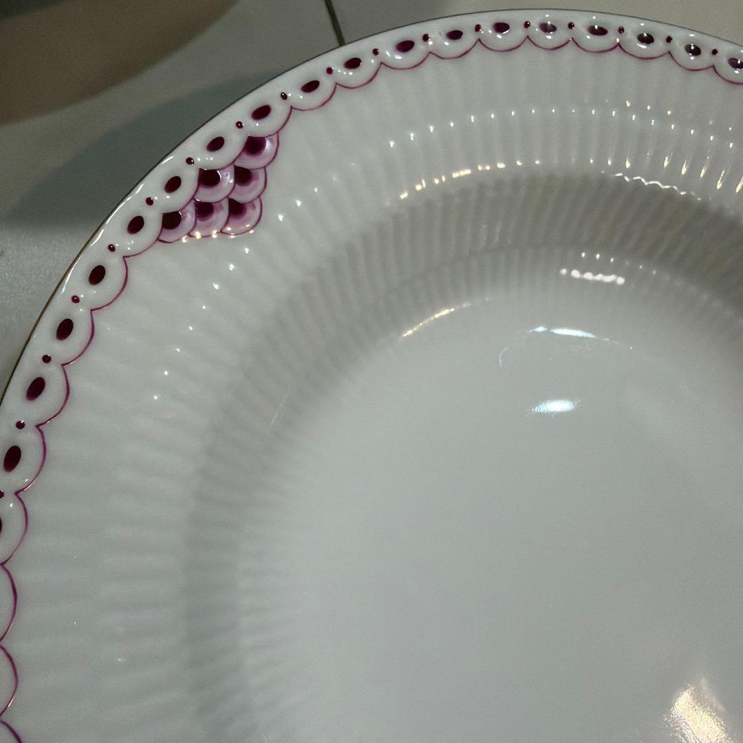 希少　廃盤RoyaI  ロイヤルコペンハーゲンバーガンディ