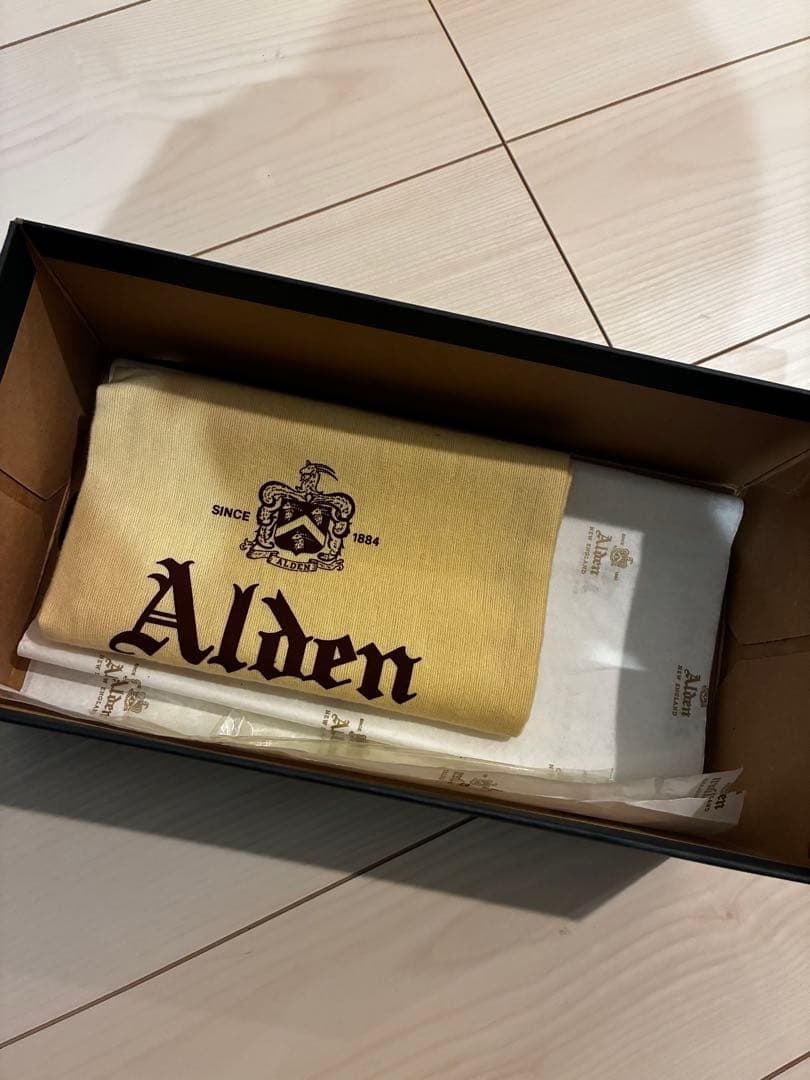 9D ALDEN 558 オールデン キャップトゥ カーフ ストレートチップ