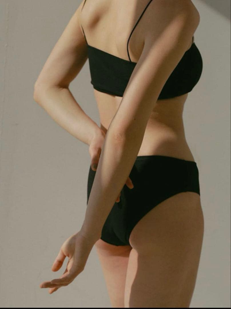 k*o様 ETRE TOKYO ナローストラップベアスイムウェア　M ブラック