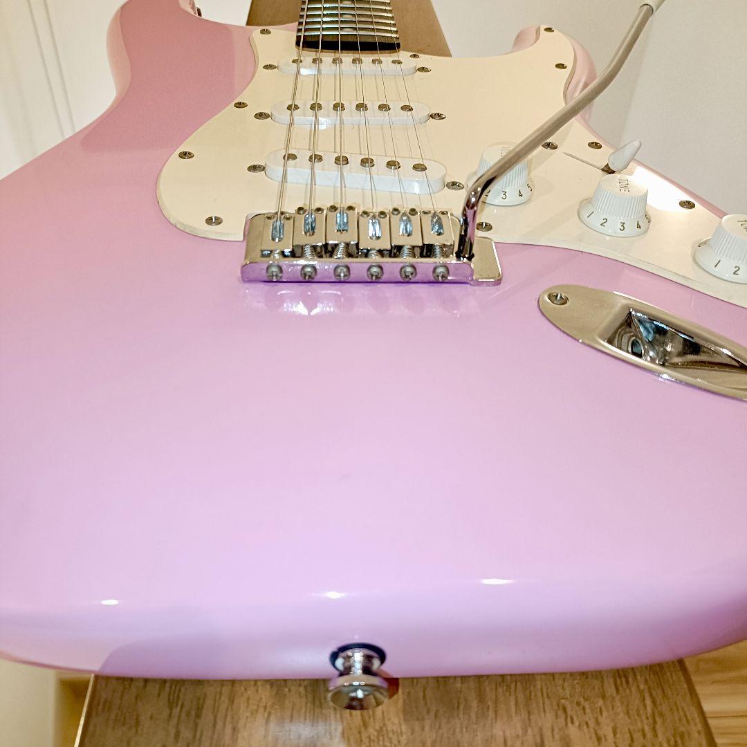 【美品】Squier ストラトキャスター エレキギター 本体 メンテ済