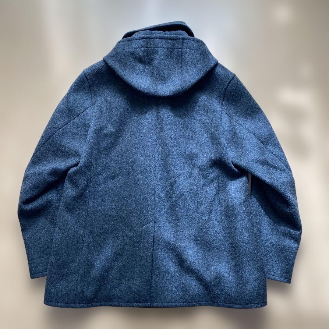 オーシバル　美品　ピーコート　ダークグレー フード付き(取り外し可能) サイズ4