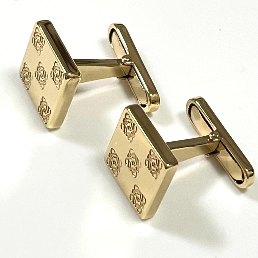 LOEWE ロエベ　アナグラム カフス ゴールド