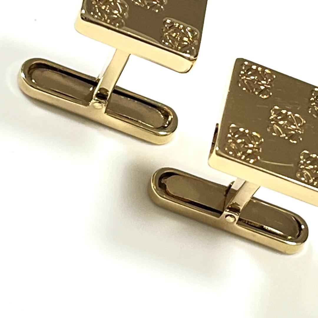 LOEWE ロエベ　アナグラム カフス ゴールド
