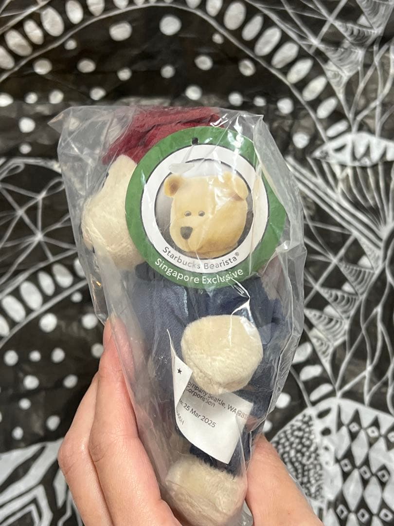 レア　スターバックス　ミニベアリスタ　サンスイ　シンガポール　キーチェーン