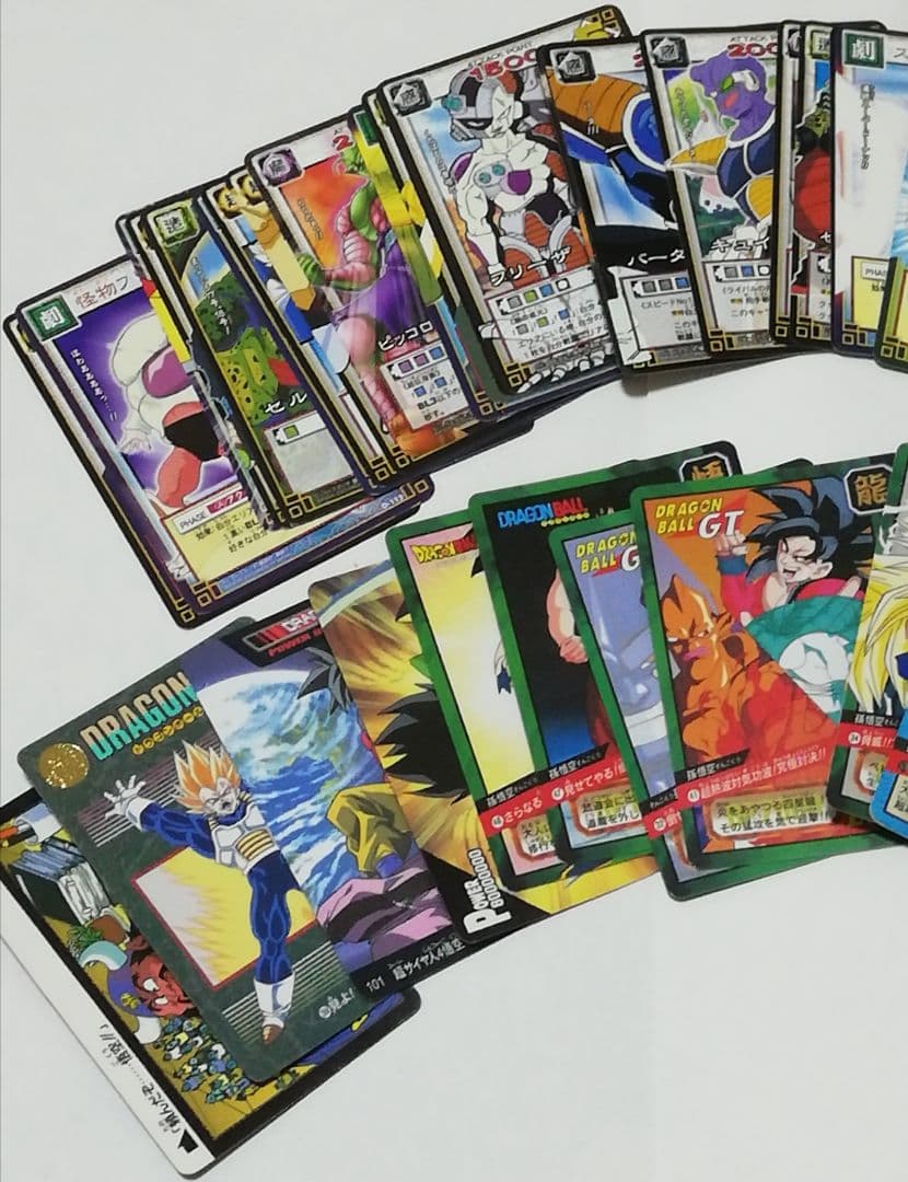 ドラゴンボール　カードダス　②　BANDAI　隠れキラ　記念カード　初期