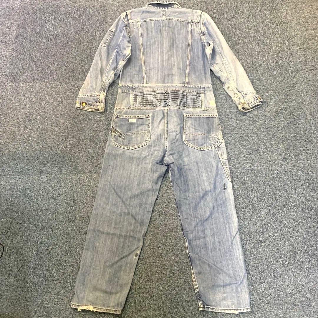 Lee デニムオーバーオール ブルー 古着 ビンテージ vintage