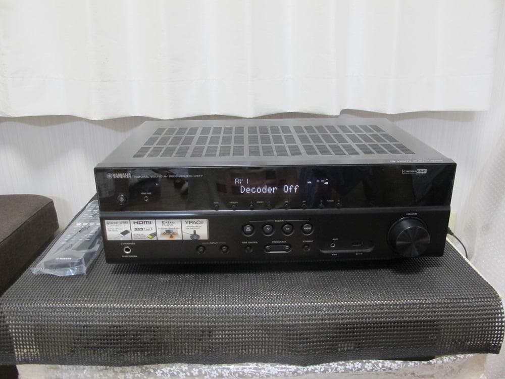 YAMAHA RX-V377 AVレシーバー リモコン未使用新品
