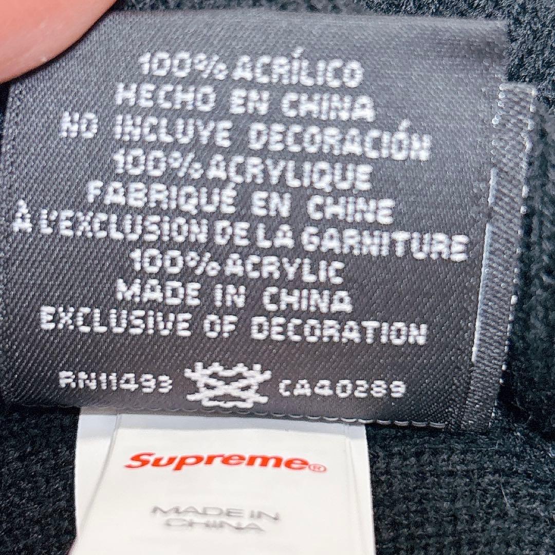 ゆ*と様 【新品】Supreme × New Era ボックスロゴ ビーニー 黒