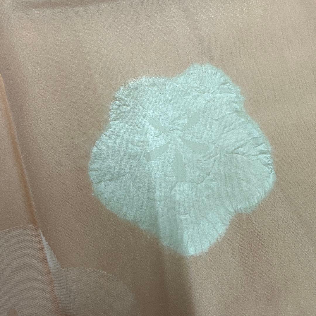 千總 水色染め分け 花扇 観世水 訪問着