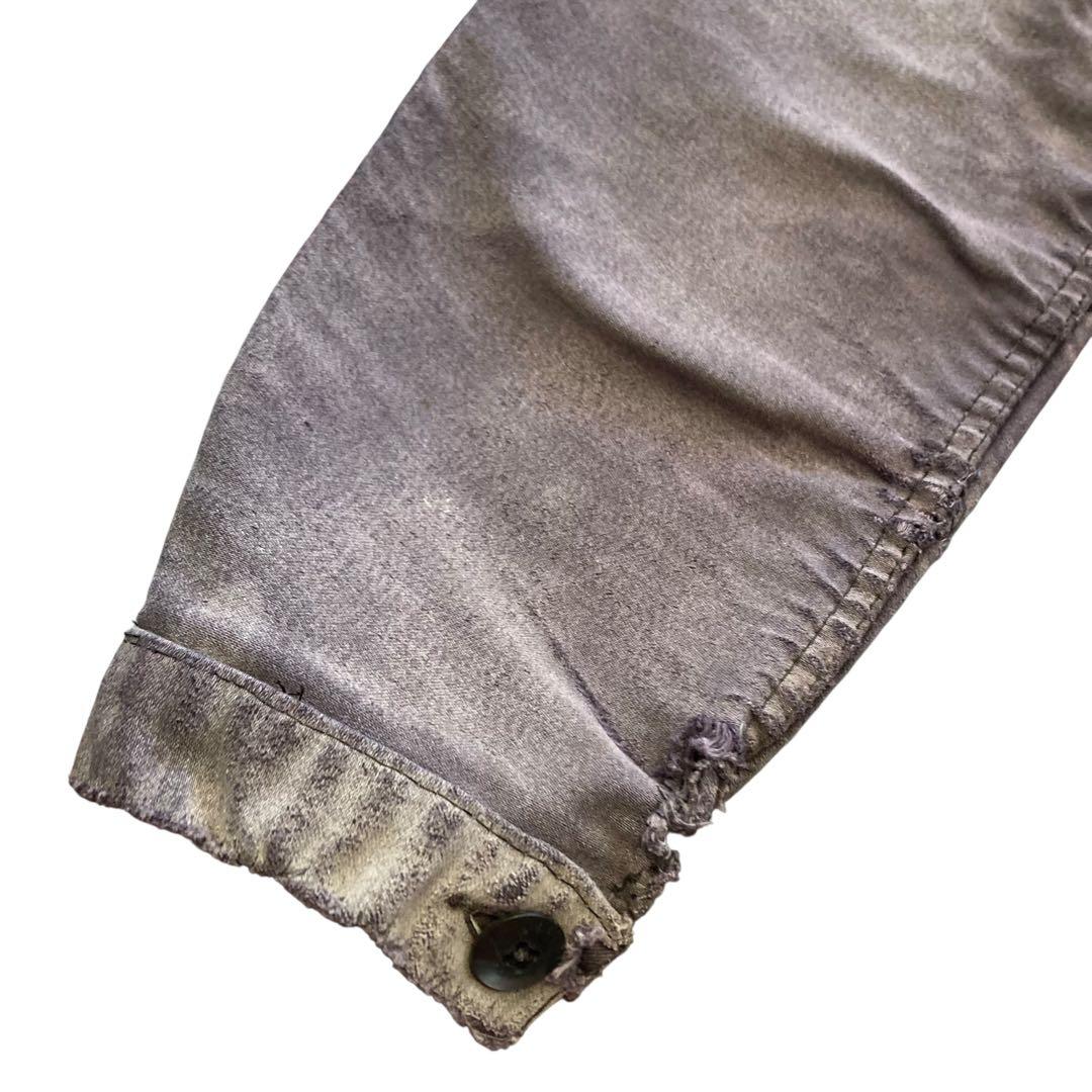 〜70sヴィンテージ モンサンミッシェル ブラックモールスキンジャケットフレンチ