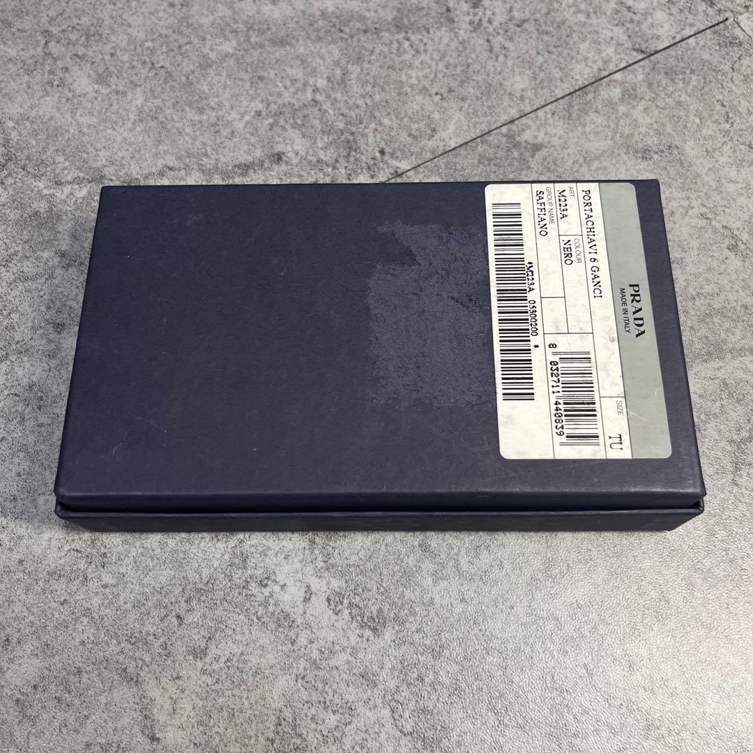 新品未使用 6連 キーケース 三角ロゴ 送料無料