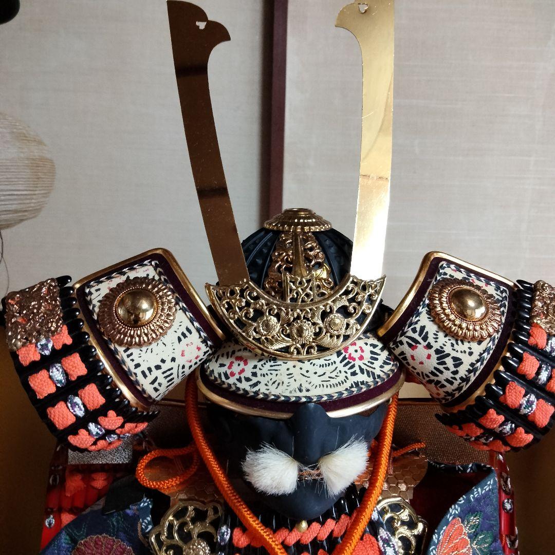 五月人形 鎧飾り 一式セット 金屏風 弓太刀 張子の虎付き 端午の節句 兜飾り