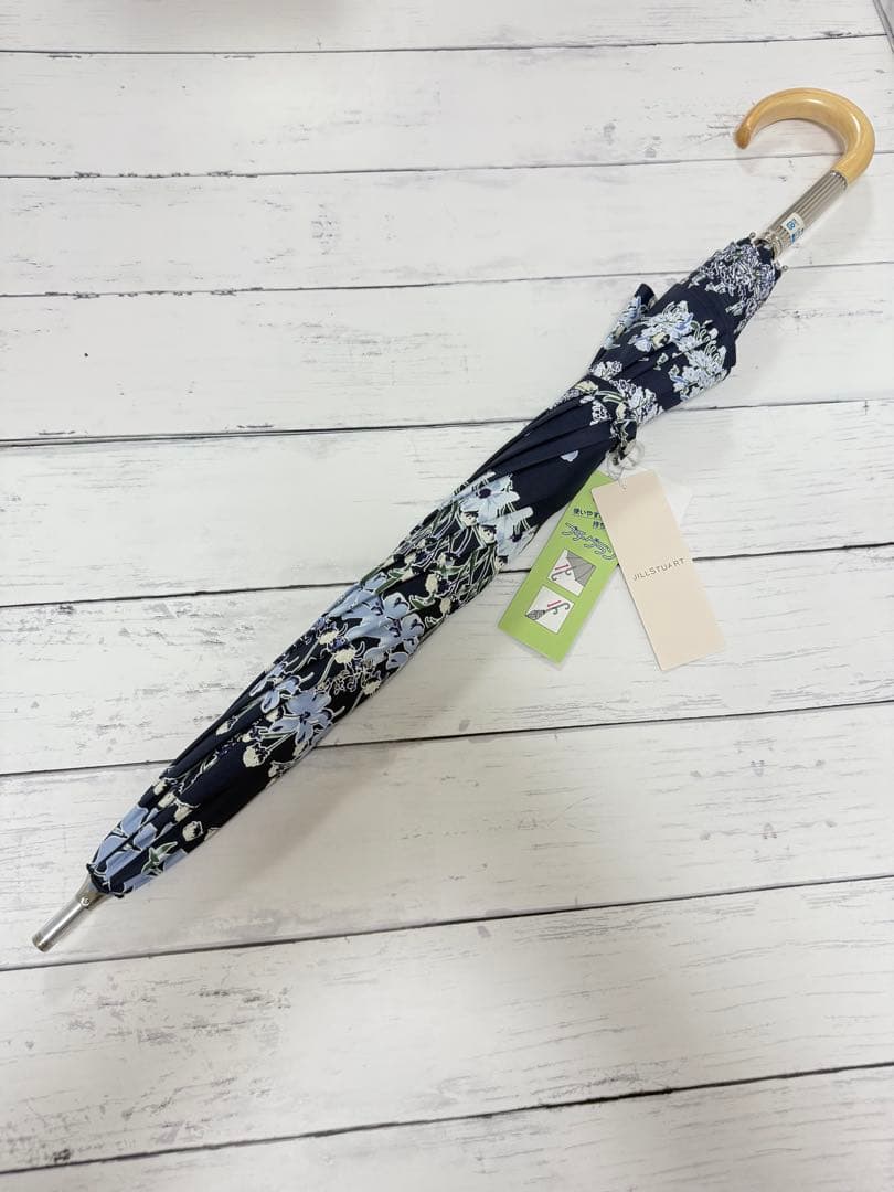 新品　JILL STUART ジルスチュアート 日傘　晴雨兼用　ラメ 　花柄