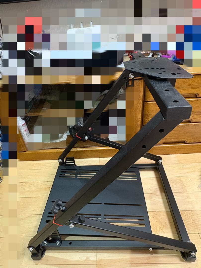 レーシングホイールスタンド ギアシフター用マウント～