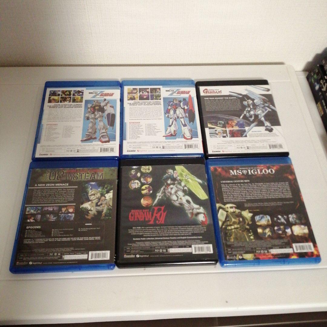 海外版機動戦士ガンダムSEED 、SEED DESTINY完全版 DVD他6作品