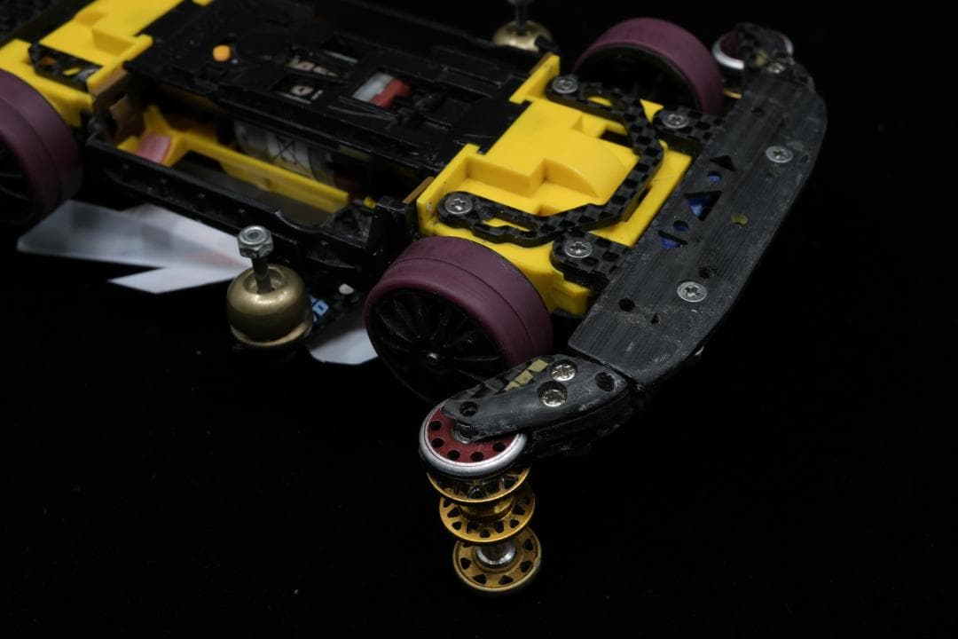 美品　ミニ四駆　MSフレキ 完成品　ウイニングバード　プロチーム使用されたマシン