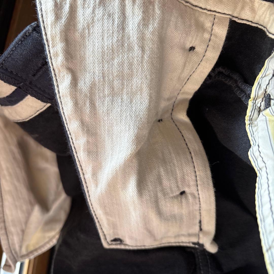 heavy gauge lynch/ストレートチノパン ネイビー　サイズ3