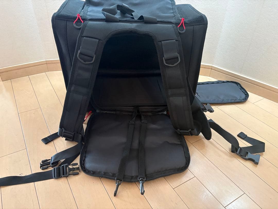 MANDARINE BROTHERS オリジナルキャリーバッグ 黒