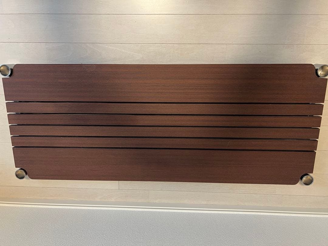 ERECTA ブランチシェルフ 900×350mm ダークブラウン　2枚