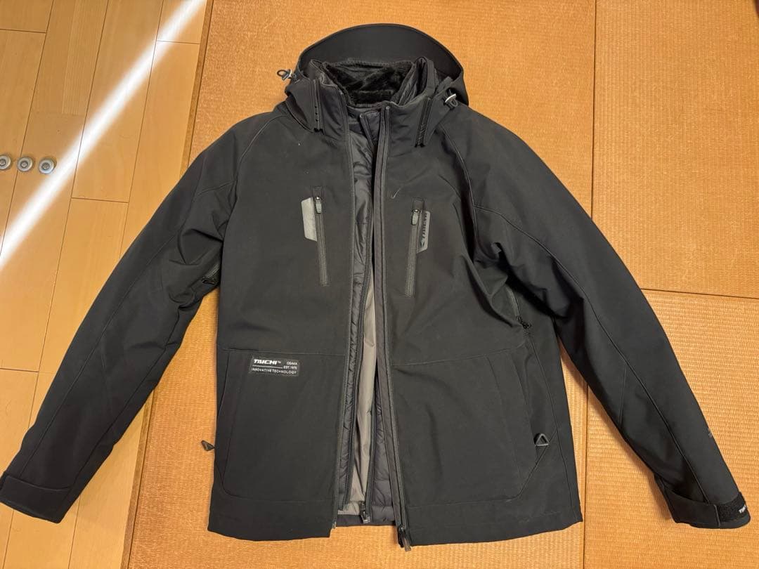 【美品・胸部プロテクター付】RS TAICHI RSJ730 ソフトシェルパーカ