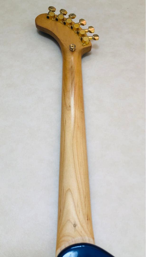 【美品】ZO-3C メタリックブルー アンプ内蔵ミニギター 専用ケース付き！！