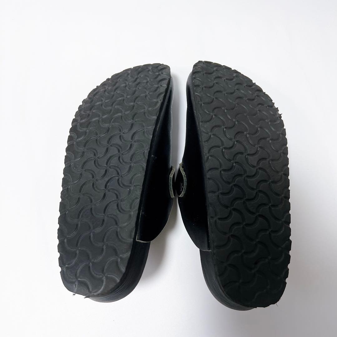 ビルケンシュトック ボストン レザー コンフォートサンダル オールブラック 27