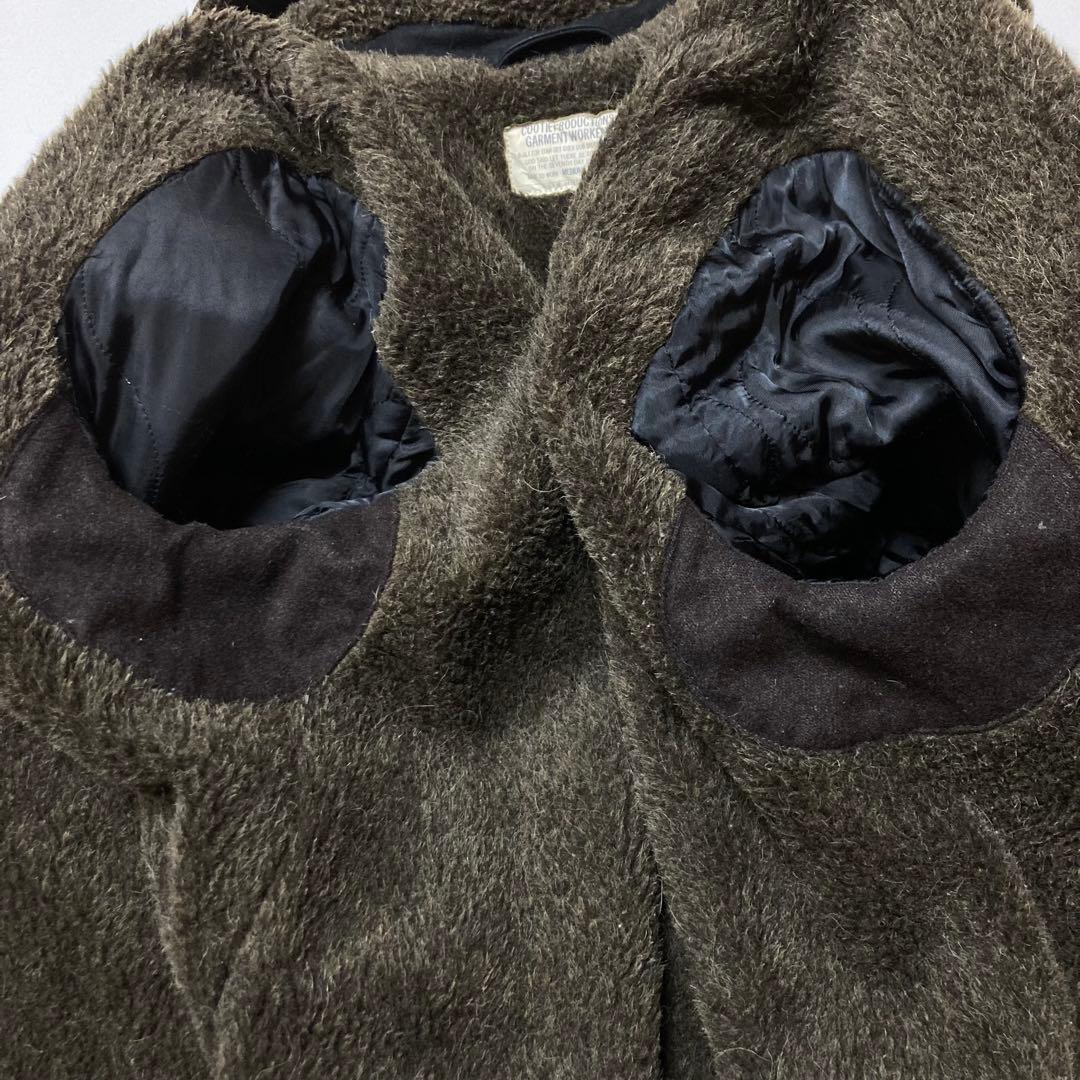 COOTIE アルパカ混 ダッフルミリタリージャケット BLACK M